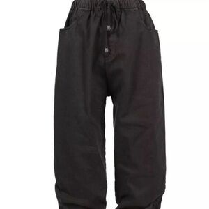 Gucci Black Denim with Logo Patch